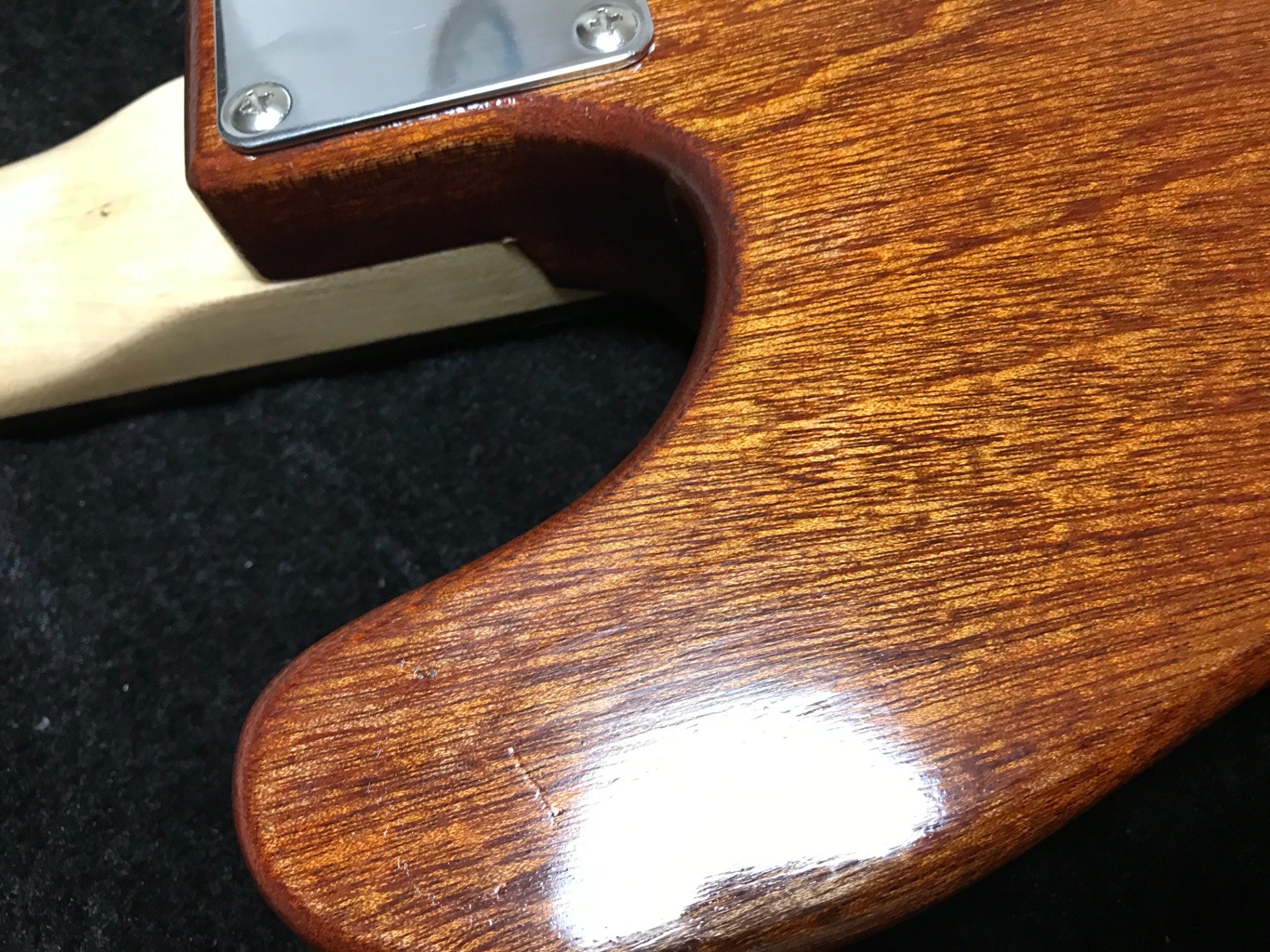 ❤️No,116 Oil Finish Brownテレキャスター シンラインタイプ テレキャスターシンライン セミホローボディー オイル